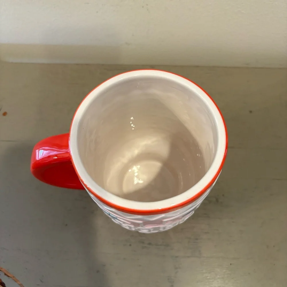 Crate&Barrel Suzy Ultman Santa Mug
